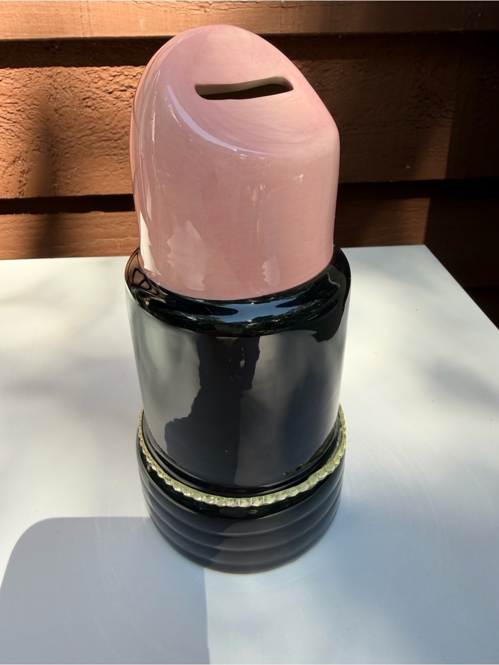 Vintage lipstick Coin Bank